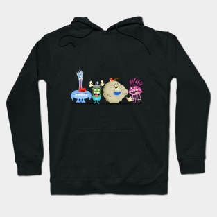 AHHH MONSTERS BRUNCH GANG Hoodie